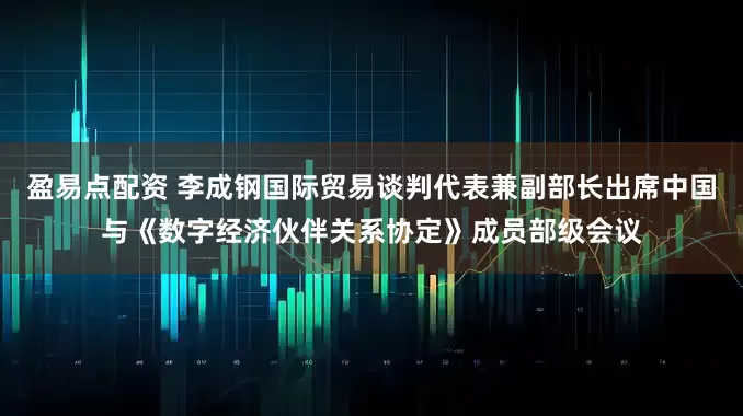 盈易点配资 李成钢国际贸易谈判代表兼副部长出席中国与《数字经济伙伴关系协定》成员部级会议